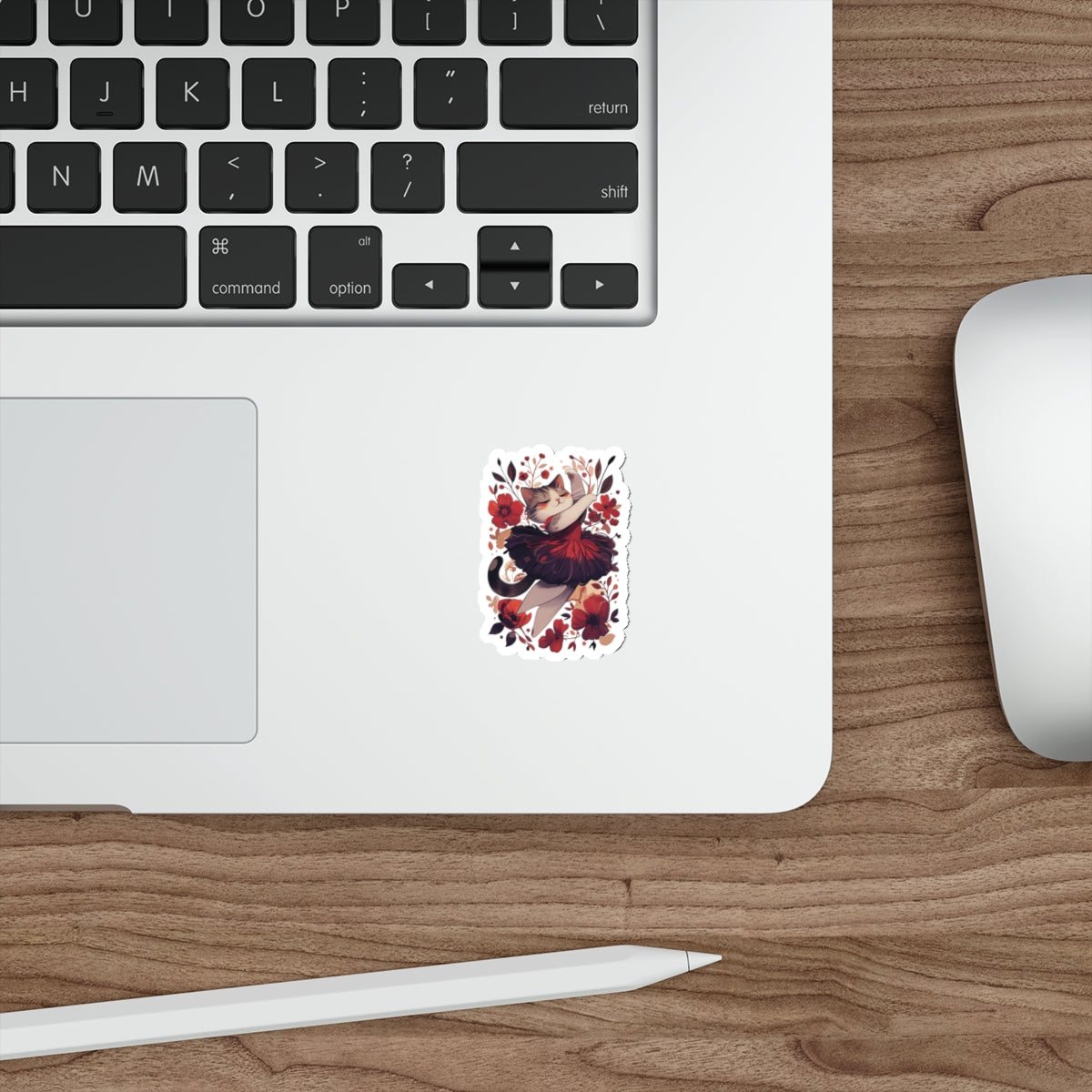 Ballet Cat Die-Cut Stickers