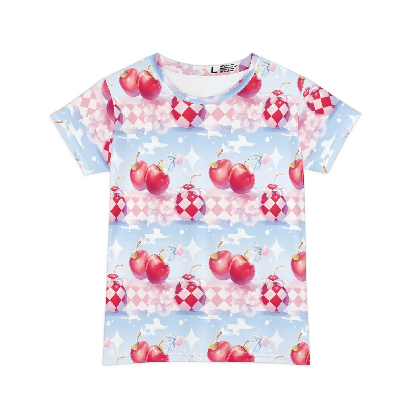 Apple Bapple Women's Short Sleeve Shirt (AOP)