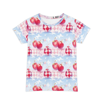 Apple Bapple Women's Short Sleeve Shirt (AOP)