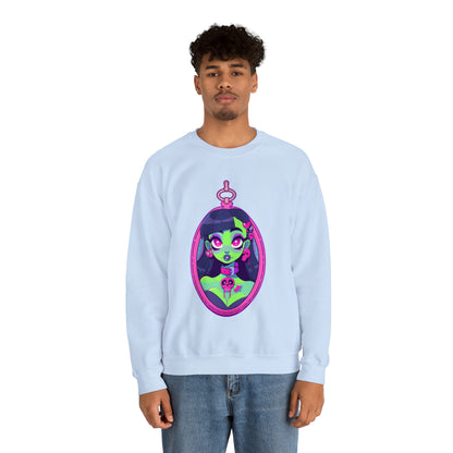 Zombie Locket Unisex Heavy Blend™ Crewneck Sweatshirt