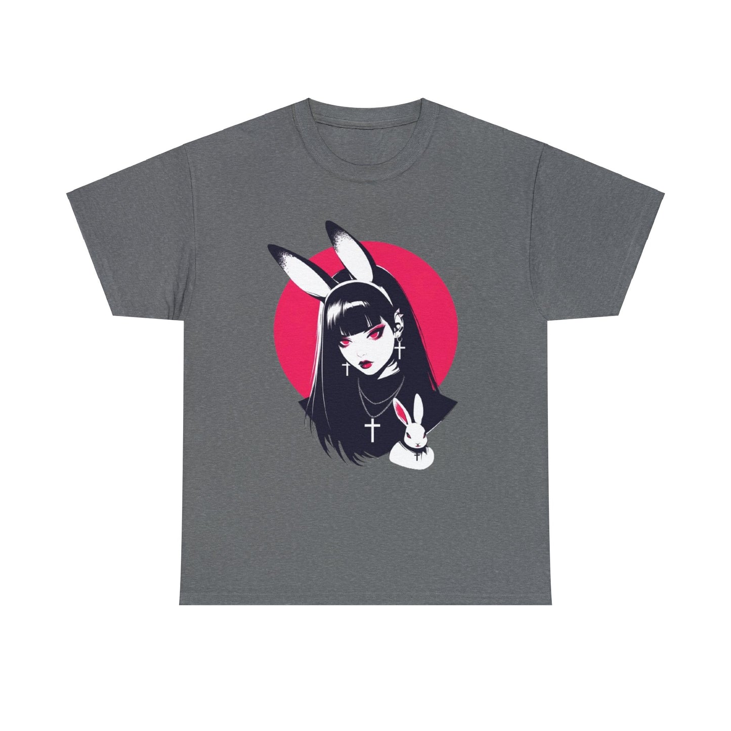 Vampire Bunny Unisex Heavy Cotton Tee