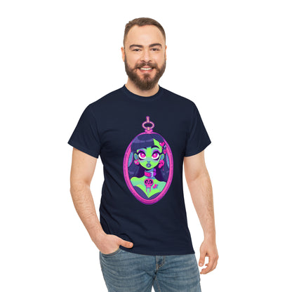 Zombie Locket Unisex Heavy Cotton Tee