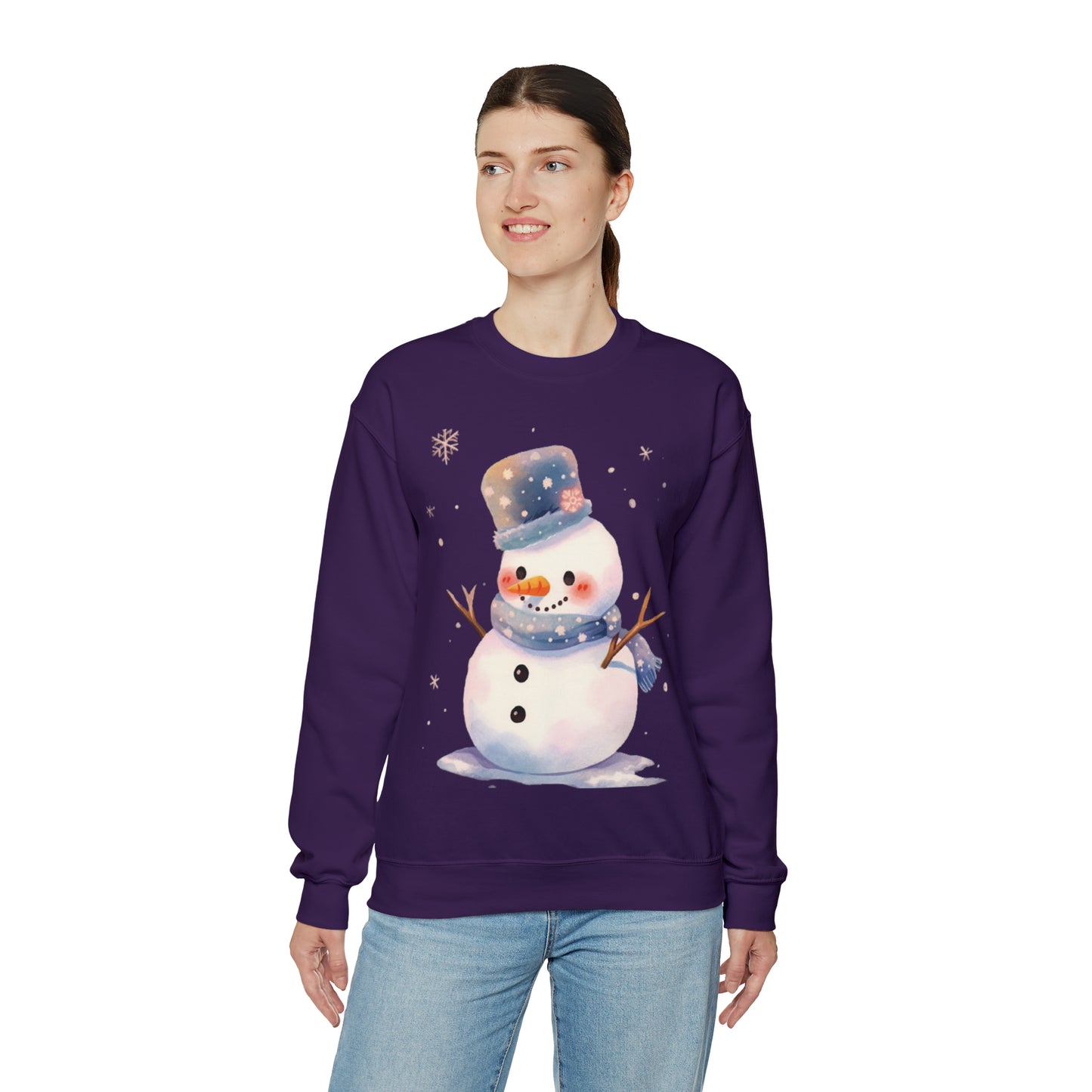 Snowman Unisex Heavy Blend™ Crewneck Sweatshirt