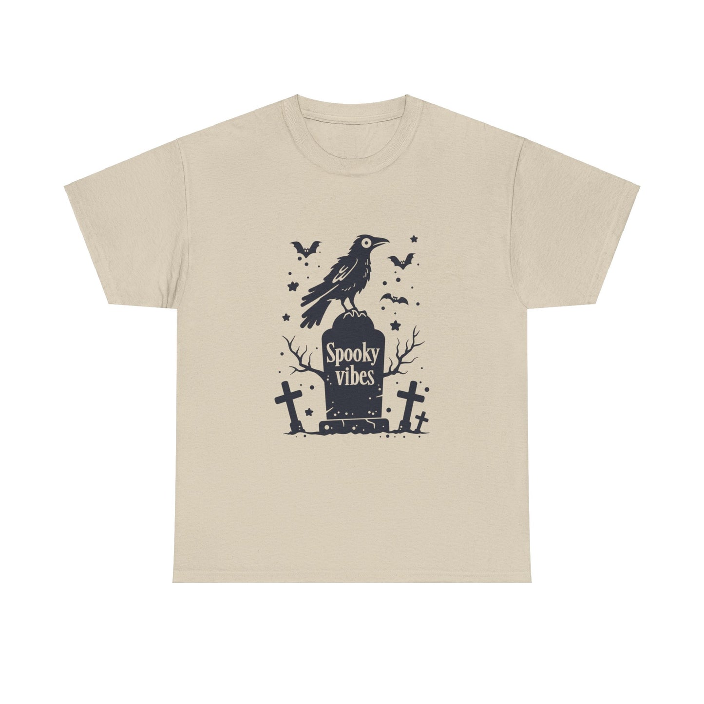 Spooky Vibes Unisex Heavy Cotton Tee
