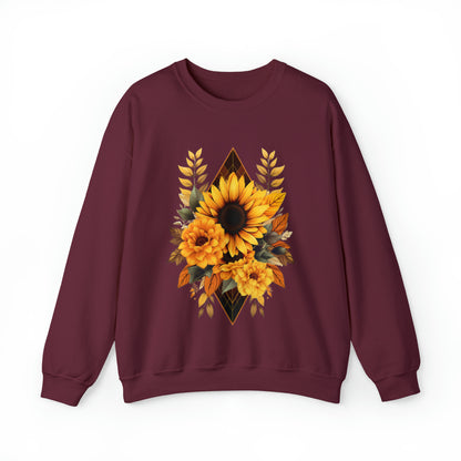 Sunflowers Unisex Heavy Blend™ Crewneck Sweatshirt