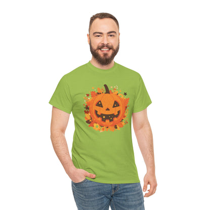 Jack-O-Lantern Unisex Heavy Cotton Tee