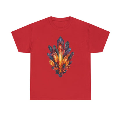 Volcanic Crystal Cluster Unisex Heavy Cotton Tee