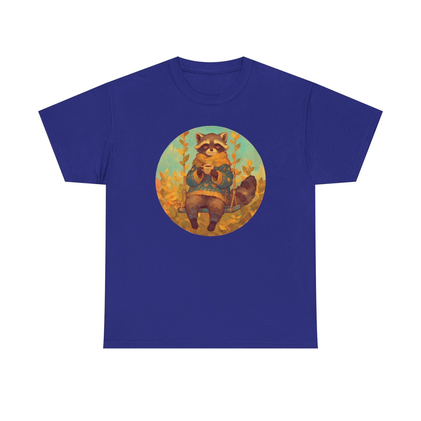 Cocoa Raccoon Unisex Heavy Cotton Tee