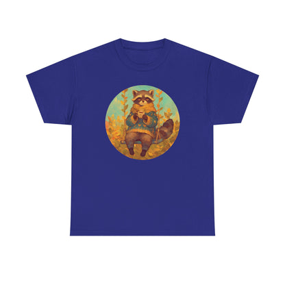 Cocoa Raccoon Unisex Heavy Cotton Tee