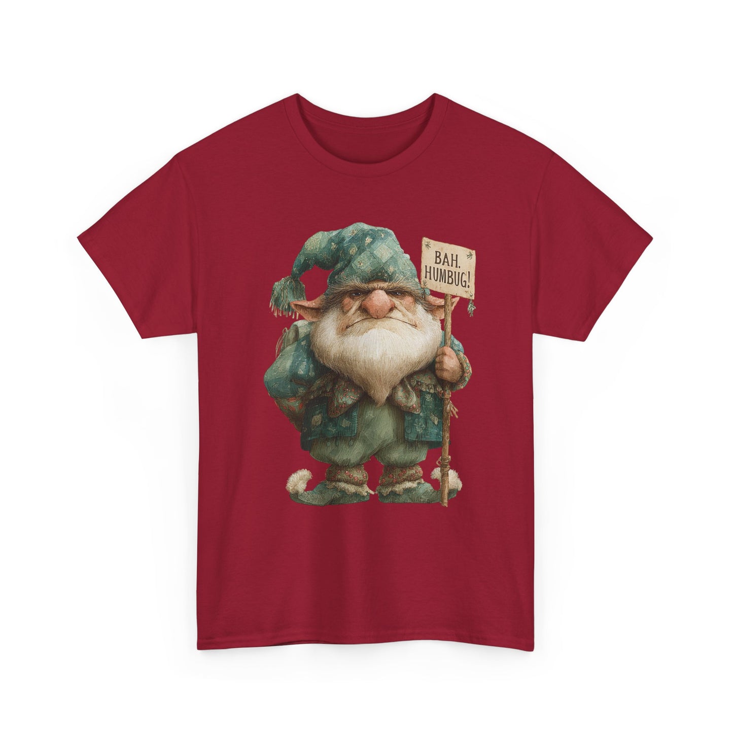 Grumpy Elf Unisex Heavy Cotton Tee