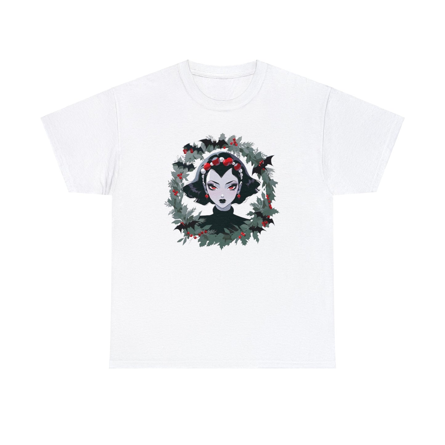 Vampire Wreath Unisex Heavy Cotton Tee