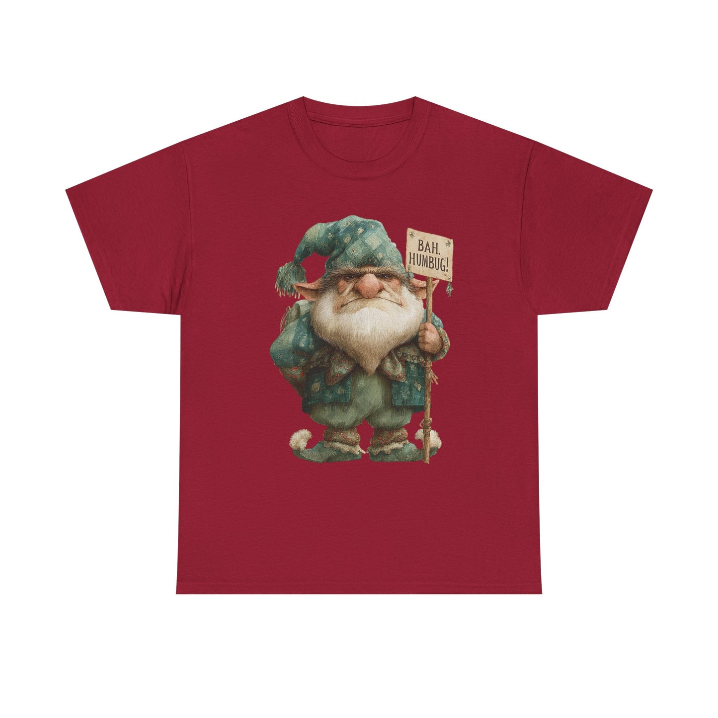 Grumpy Elf Unisex Heavy Cotton Tee