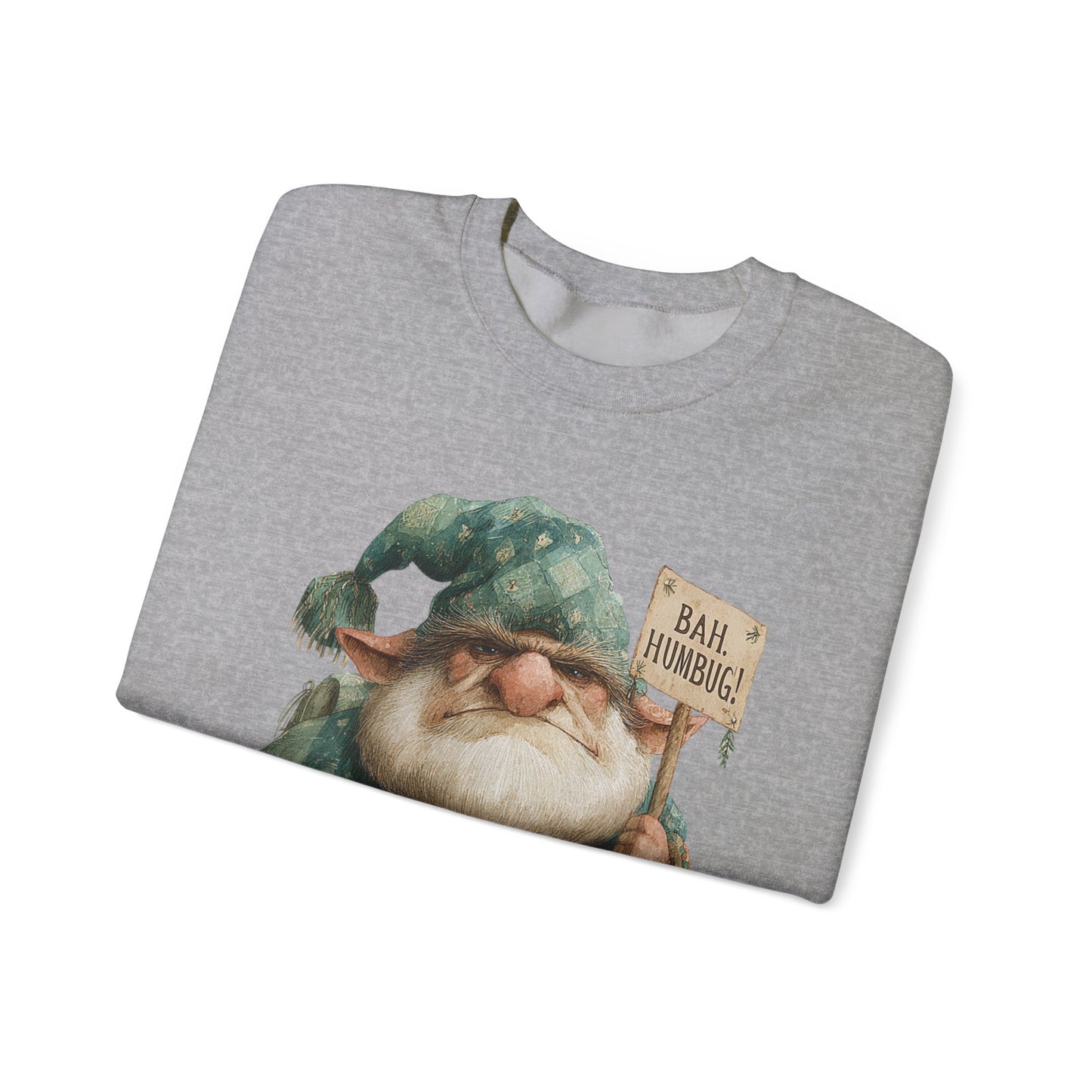 Grumpy Elf Unisex Heavy Blend™ Crewneck Sweatshirt