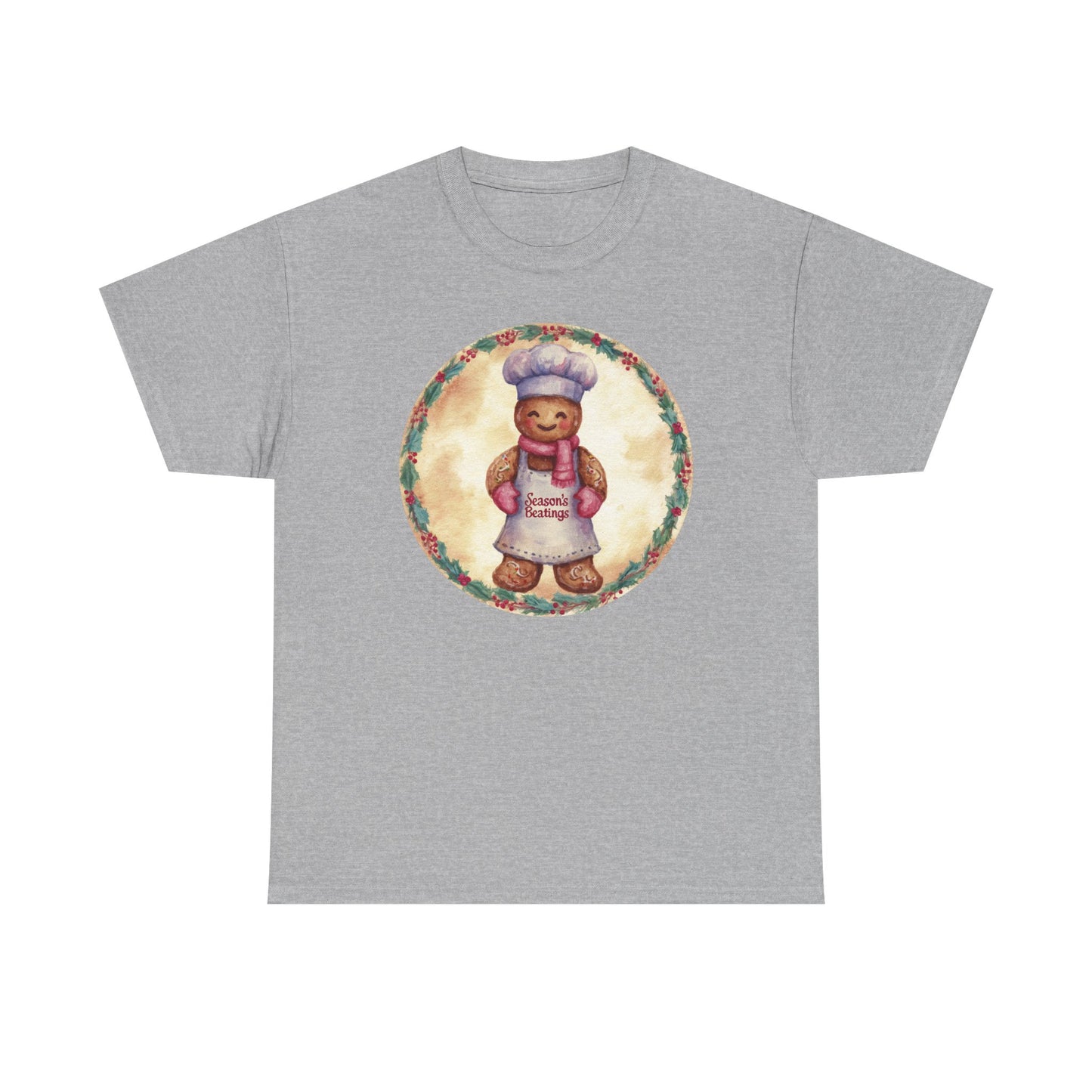 Gingerbread Baker Unisex Heavy Cotton Tee