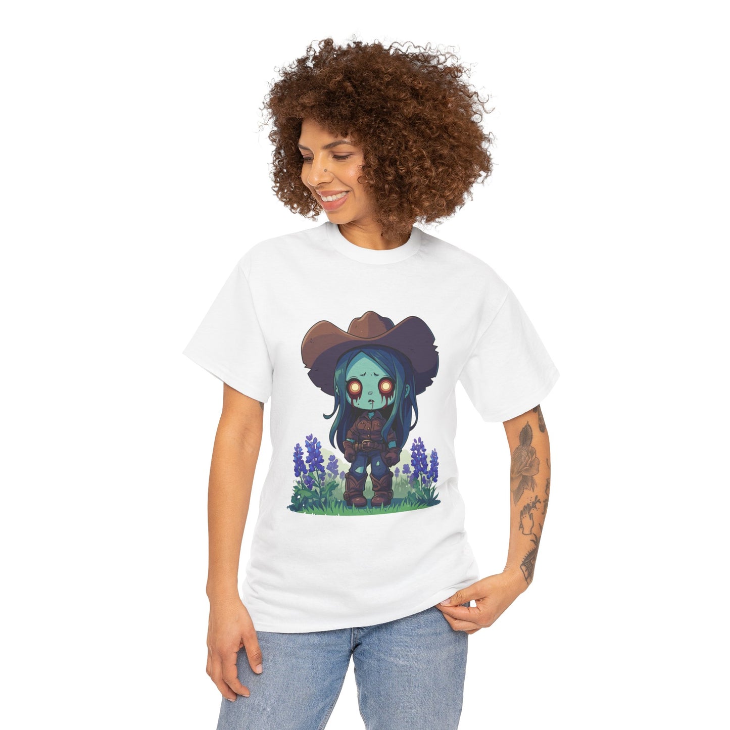 Texas Zombie Unisex Heavy Cotton Tee