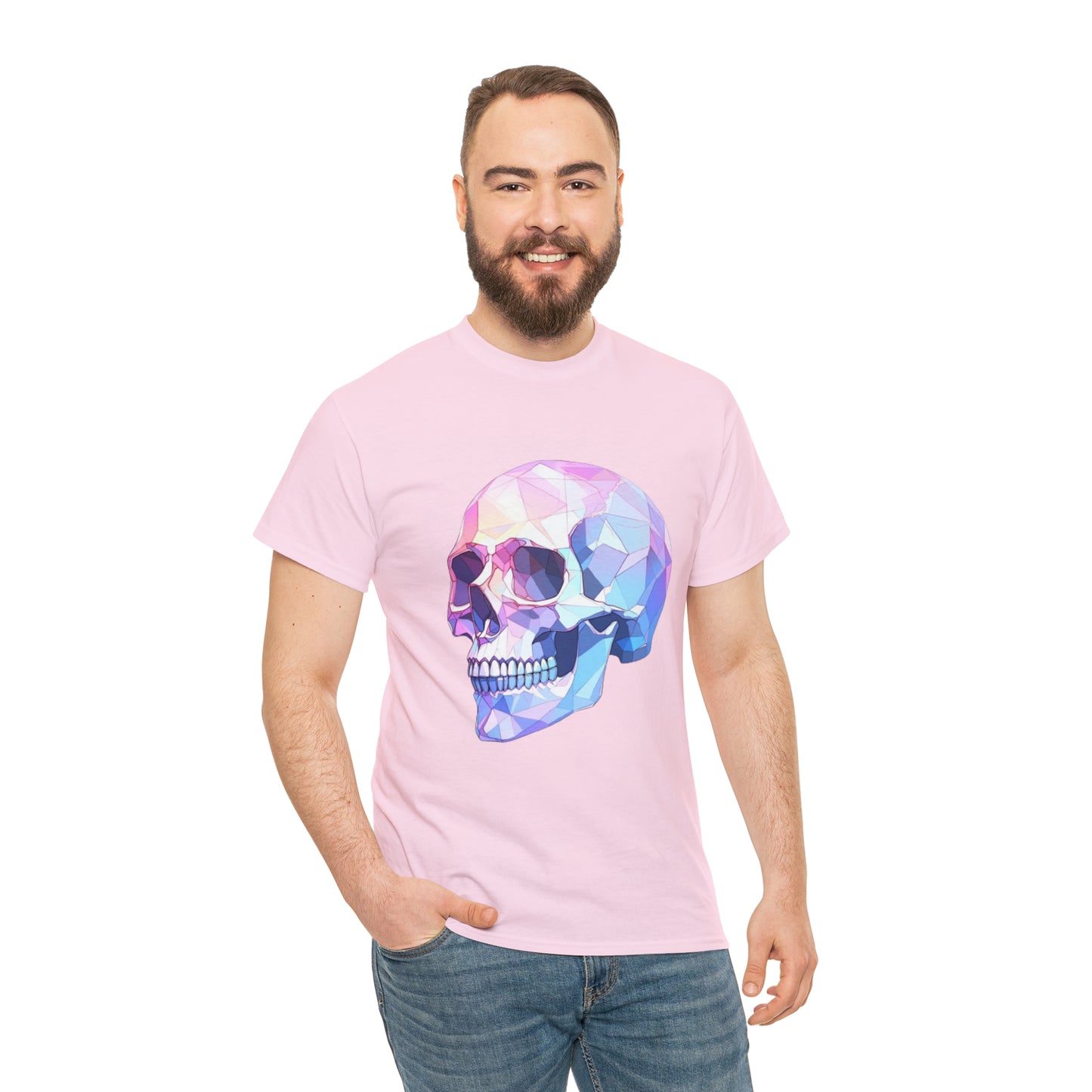 Geo Skull Unisex Heavy Cotton Tee