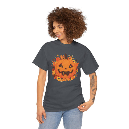 Jack-O-Lantern Unisex Heavy Cotton Tee