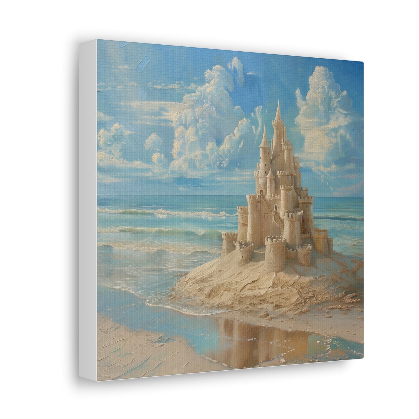 Sandcastle Canvas Gallery Wraps