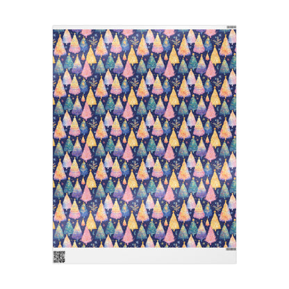 Whimsical Trees Wrapping Papers
