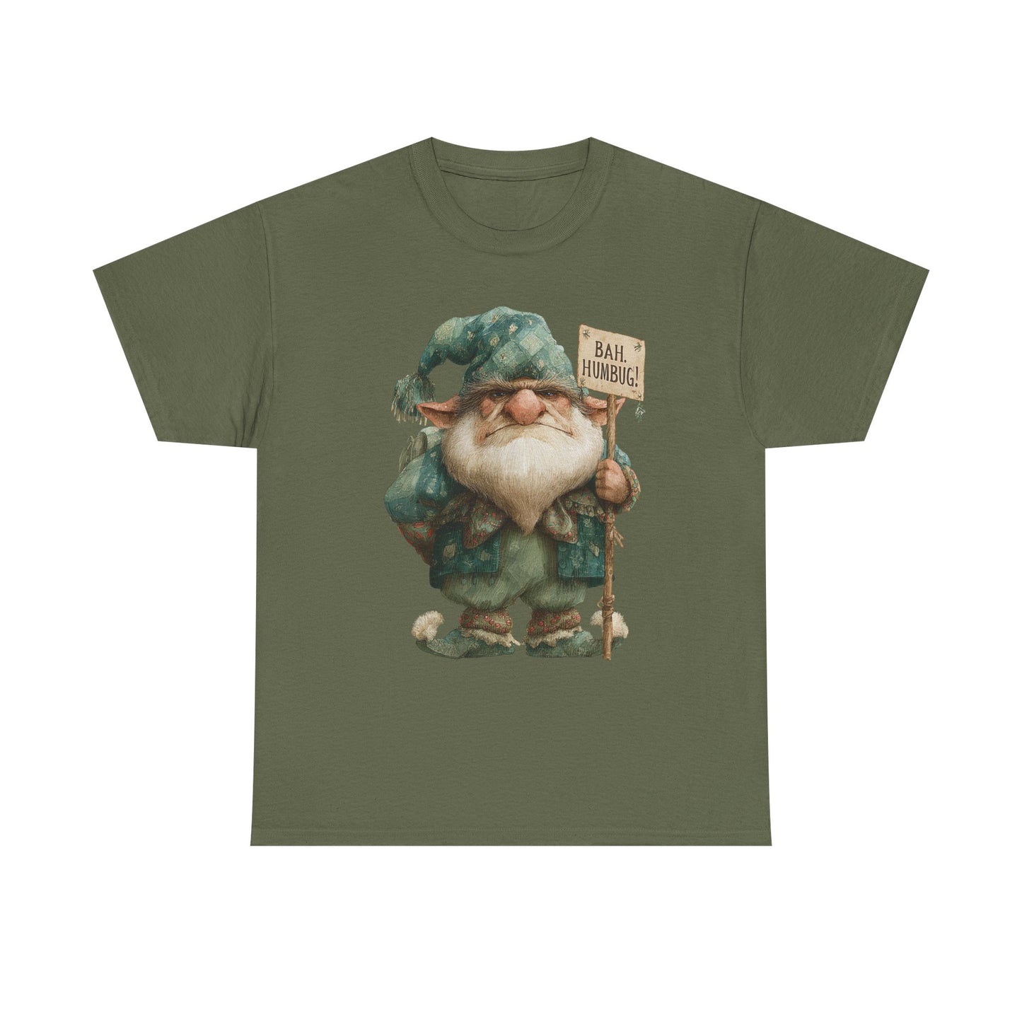 Grumpy Elf Unisex Heavy Cotton Tee