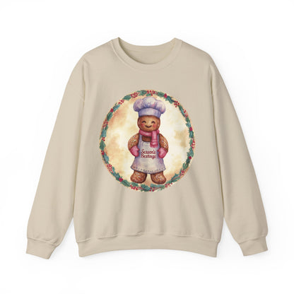 Gingerbread Baker Unisex Heavy Blend™ Crewneck Sweatshirt