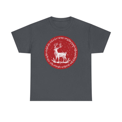Rustic Deer Unisex Heavy Cotton Tee