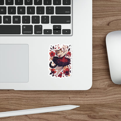 Ballet Cat Die-Cut Stickers