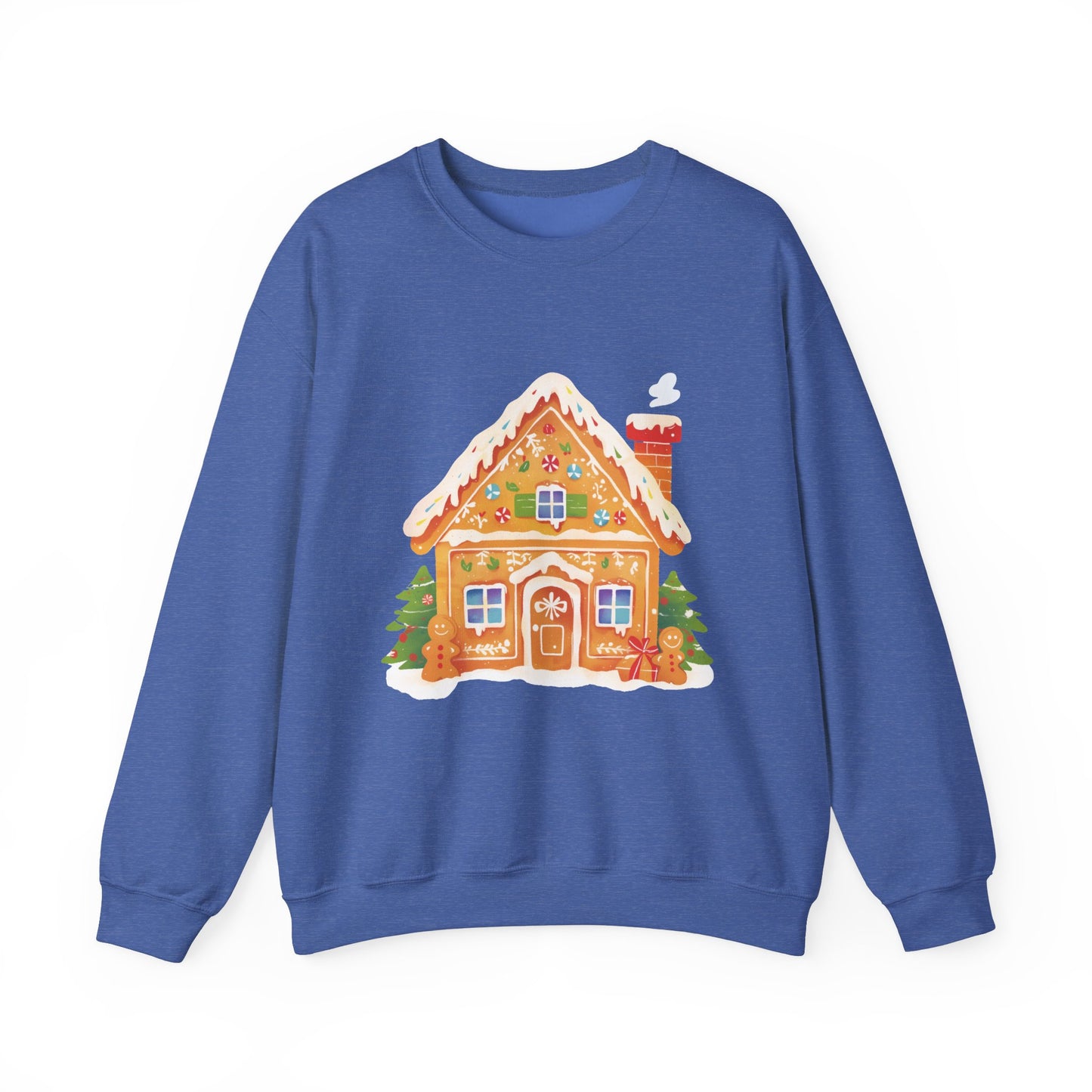 Gingerbread House Unisex Heavy Blend™ Crewneck Sweatshirt