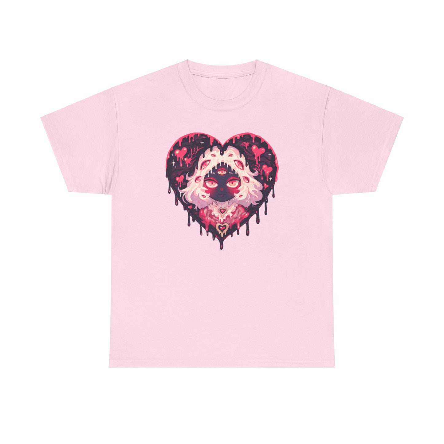 Melty Heart Unisex Heavy Cotton Tee