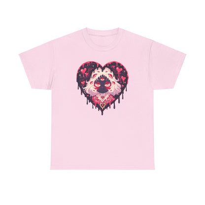Melty Heart Unisex Heavy Cotton Tee