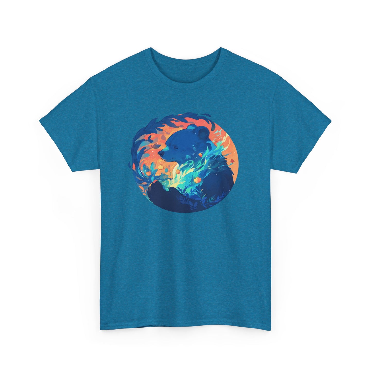 Elemental Bear Unisex Heavy Cotton Tee