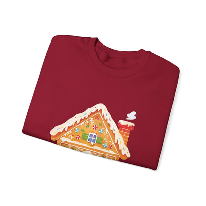 Gingerbread House Unisex Heavy Blend™ Crewneck Sweatshirt