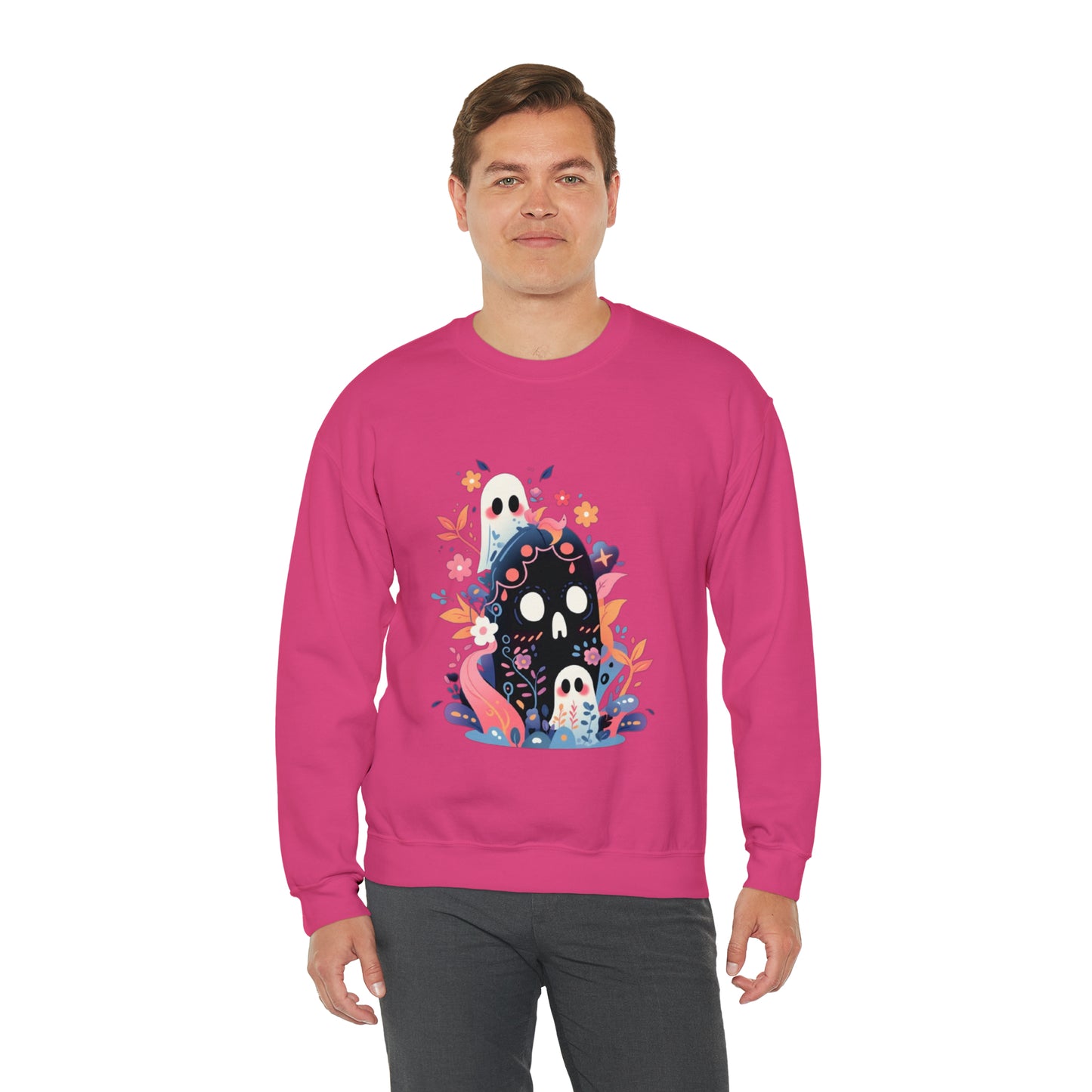 Ghosties Unisex Heavy Blend™ Crewneck Sweatshirt