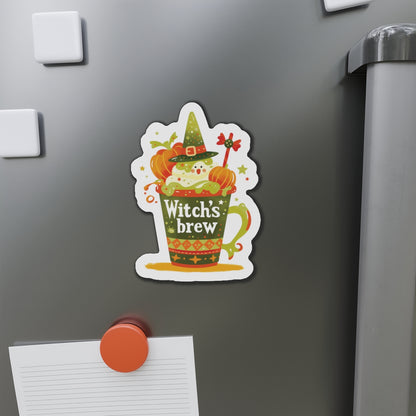 Witch's Brew Die-Cut Magnets