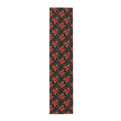 Pretty Poinsettias Table Runner (Cotton, Poly)