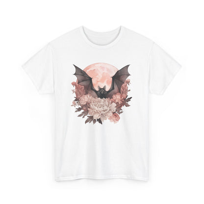 Strawberry Moon Bat Unisex Heavy Cotton Tee