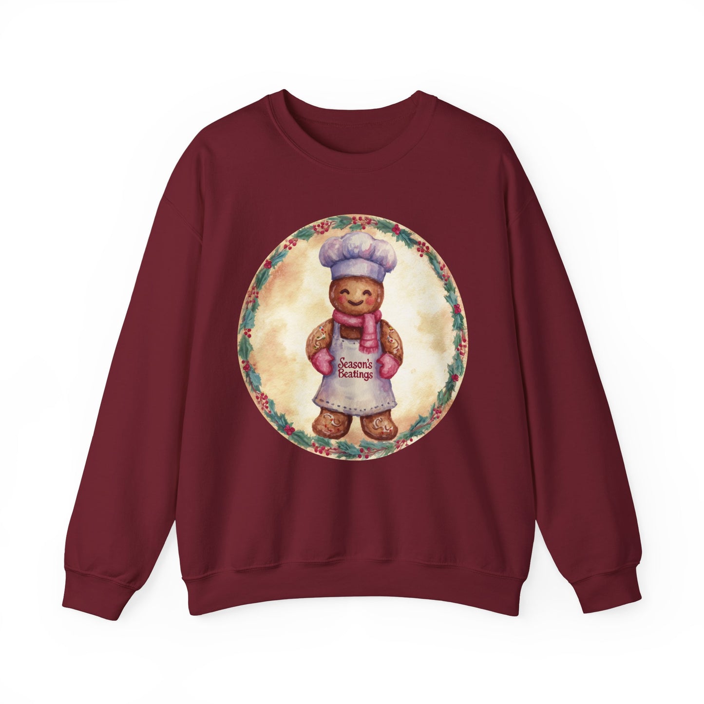 Gingerbread Baker Unisex Heavy Blend™ Crewneck Sweatshirt