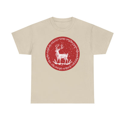 Rustic Deer Unisex Heavy Cotton Tee