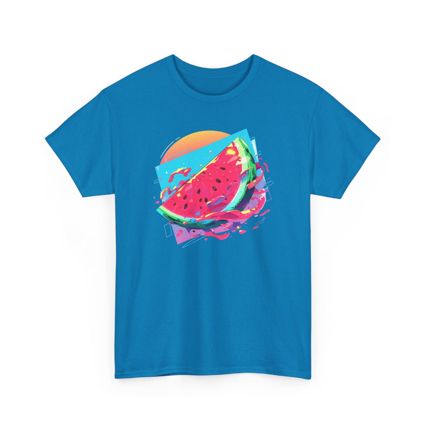 Summer Watermelon Unisex Heavy Cotton Tee