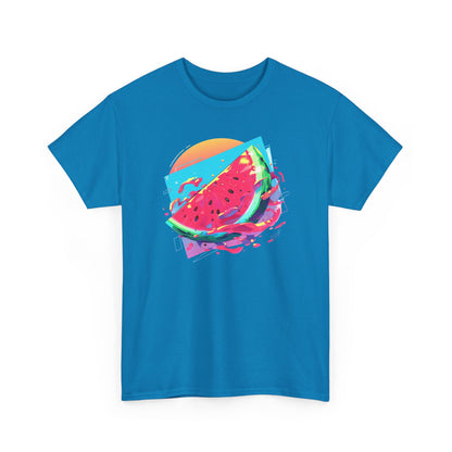 Summer Watermelon Unisex Heavy Cotton Tee