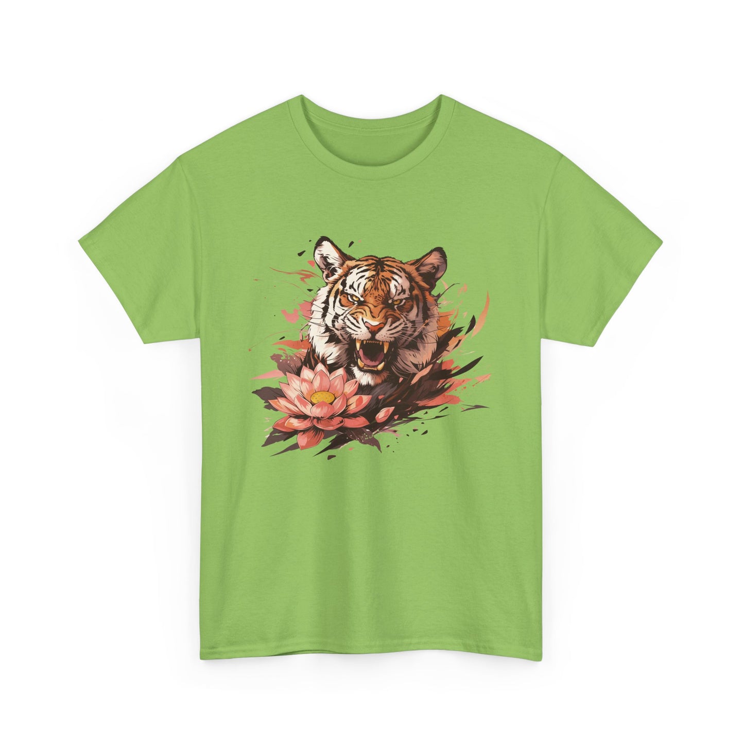 Lotus Tiger Unisex Heavy Cotton Tee