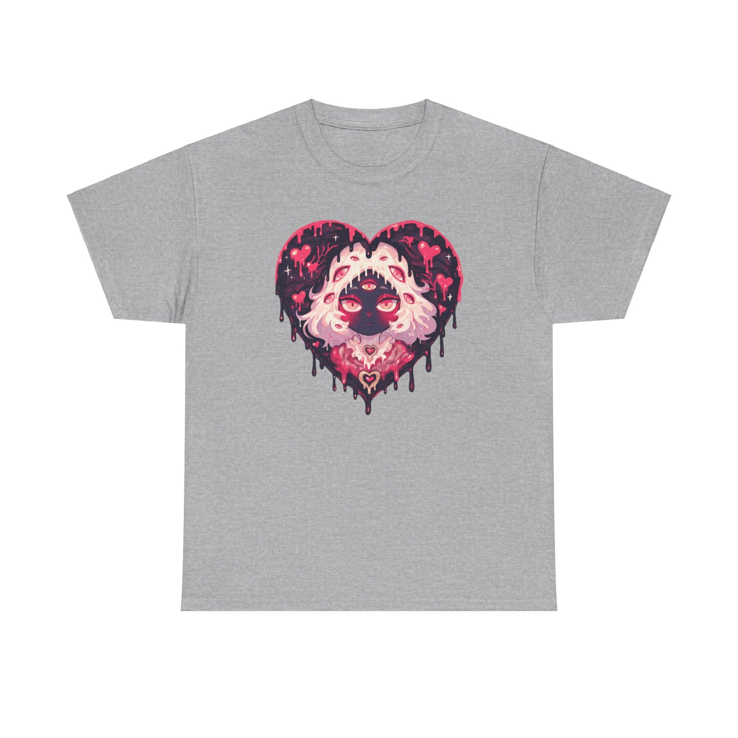 Melty Heart Unisex Heavy Cotton Tee