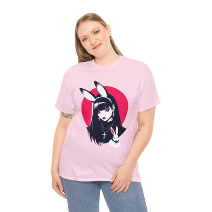 Vampire Bunny Unisex Heavy Cotton Tee