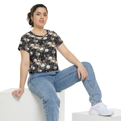 Shimmerweb Women's Short Sleeve Shirt (AOP)