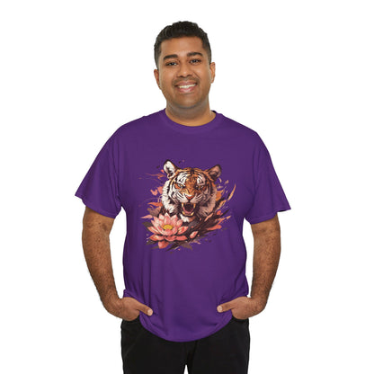Lotus Tiger Unisex Heavy Cotton Tee