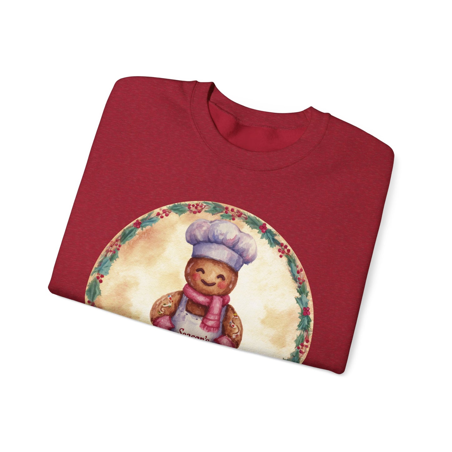 Gingerbread Baker Unisex Heavy Blend™ Crewneck Sweatshirt