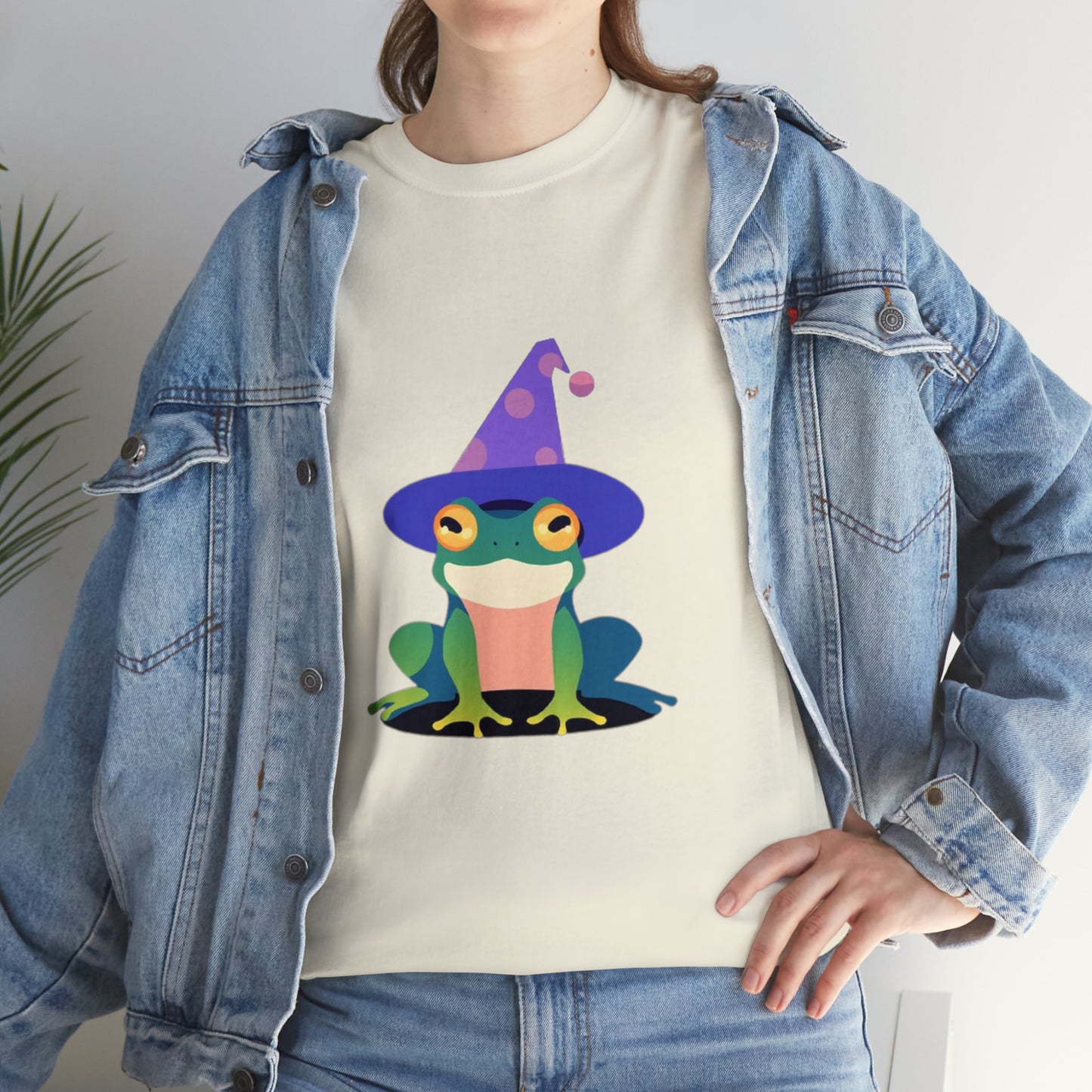 Wizard Frog Unisex Heavy Cotton Tee