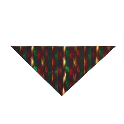 Festive Stripes Pet Bandana