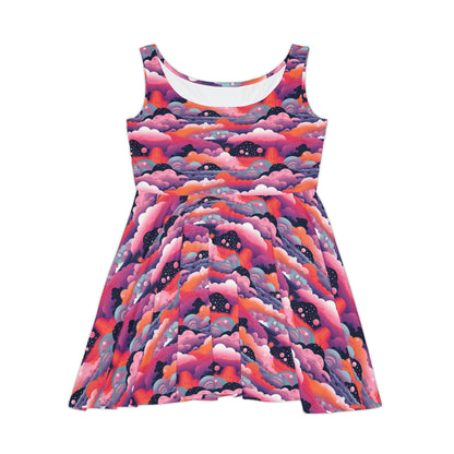 Cosmic Whimsy Women's Skater Dress (AOP)