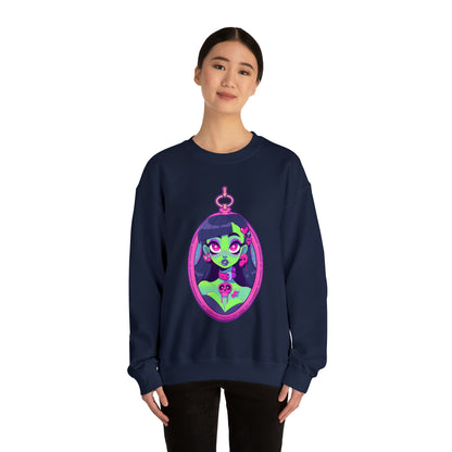 Zombie Locket Unisex Heavy Blend™ Crewneck Sweatshirt